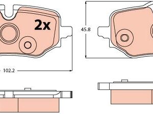 FREN BALATASI ARKA BMW F70 F74 F78 U06 U12 U11 U10 . MINI J05 J01 U25