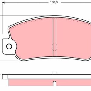ARKA BALATA FIAT CROMA 1.6/2.0/2.0ie/2.0ie TURBO/1.9T/2.5D/2.5TD TMPR 2.0ie