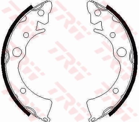ARKA PABUÇ BALATA HONDA CIVIC IV 1.3-1.5 İ-1.6 İ ABS SİZ 91-95 -CIVIC V EJx 1.6 VTİ 96-00