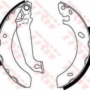 ARKA PABUÇ BALATA ESCORT 5-6 1.3-1.4-1.6 90-95 GS6254 7138050