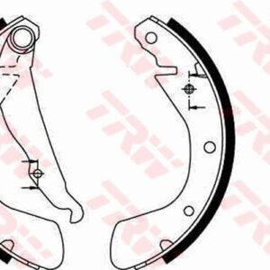 ARKA PABUÇ BALATA CORSA B 3.93-9.00 CORSA C 00-12.09 TIGRA 94-00 ASTRA F 92-9.98 200x28