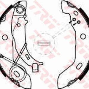 FREN BALATASI ARKA PARK FRENI MERCEDES A-CLASS W168 97 04