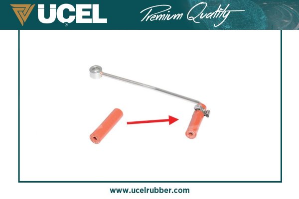 TURBO BASINÇ HORTUMU METAL BORU HARİÇ 6MMX 15MM 6.5CM DACIA DUSTER 1.5 DCI 8200912506-223214402R-223211229R