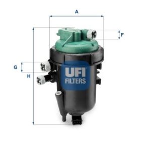 YAKIT FİLTRESİ DOBLO CARGO-LINEA 1.3 DMTJ 05-10 55kw/75ps 213mm OE 51773591