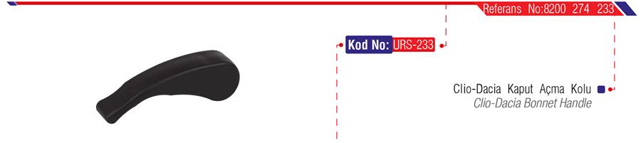 KAPUT ACMA KOLU DACIA LOGAN-CLIO II-III 8200274233