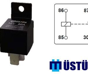 GÜÇ ROLESİ 12V 4P 80A