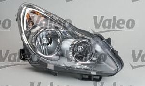 SOL FAR KROM OPEL CORSA D 06 14 ELEKTRİKLİ HALOJEN MOTORLU H7 H1 TANIM: EF ADAPTİF HARİÇ 1216189-93189357