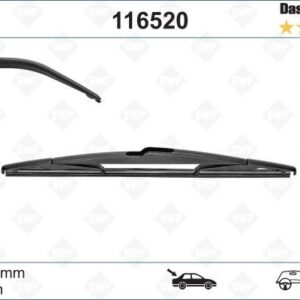 SILECEK SUPURGESI ARKA 300mm MERCEDES W245 S204 W166 OPEL CORSA FIAT PUNTO RENAULT CLIO