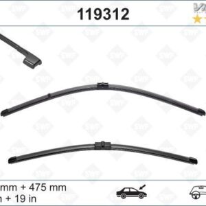 SILECEK SUPURGESI TAKIMI 600mm / 475mm BMW E90 E91 SWF
