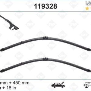 ÖN SİLECEK SÜPÜRGE TAKIMI ASTRA H 04   55 45cm X2 FLATBLADE-MUZ TİPİ-SWF MERCEDES GLK-CLASS X204 0 8 15