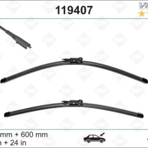 SILECEK SUPURGESI TAKIMI 650mm / 600mm MERCEDES SPRINTER B906 . VW CRAFTER 30-35-50 SWF
