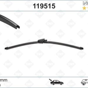 SWF VisioFlex Flat Blade X1 280 mm ARKA VW PASSAT 6 Variant 05 - POLO 5 TDI/ GTI Ltd Editio