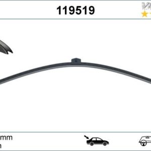 SILECEK SUPURGESI ARKA MERCEDES VITO W447 14 SWF