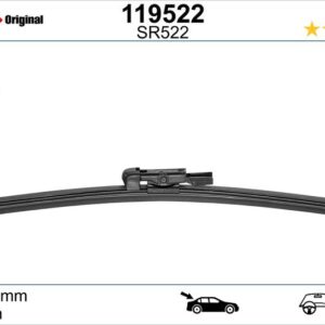 SILECEK SUPURGESI ARKA 280mm BMW E81 E87 SWF