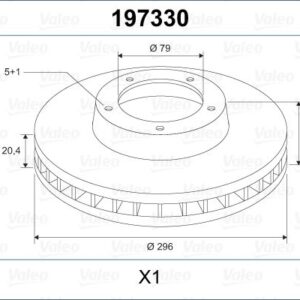 FREN DISKI ON BMW E39 96 03 1 DELIK 34116767061