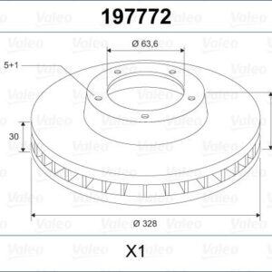 ÖN FREN AYNASI ADET VOLVO XC60 D3 D4 D5 2.4D 2.0T 3.2 T5 T6 2008 2017 CAP 328 X 5 BJN 31277342-31410568-31471034