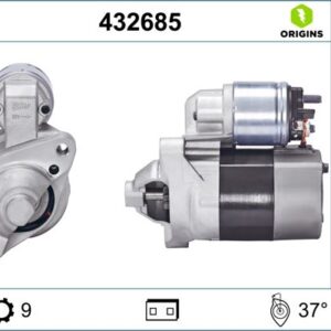 MARŞ MOTORU 12V 9DİŞ CLIO I-II 1.2-CLIO III 1.2 16V-1.4 16V-KNG-TWNG 1.2-1.2 16V