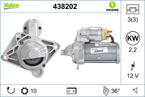 MARŞ MOTORU 12V -TRAFIC II-VIVARO 2.0 DCİ 8200628430-8200458765-4416774