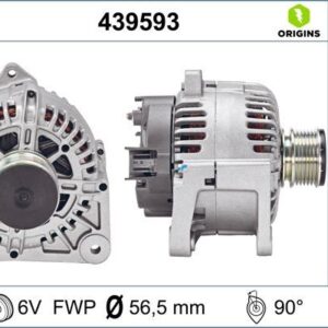 ALTERNATÖR 14V 110A RENAULT CLIO II 98  CLIO III 05  FLUENCE 10  KANGOO II 08  LAGUNA I-II-III MEGANE I-II- THALIA I-II LOGAN 06  1.5dCi 1.6