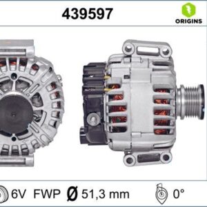 ALTERNATOR 14V 220A MERCEDES SPRINTER B906 06 09 A6461540802