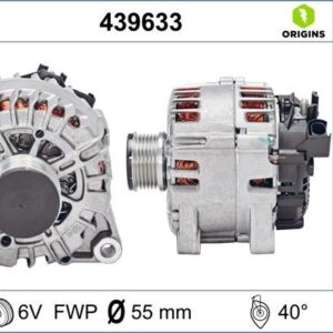 ALTERNATÖR FORD FIESTA FUSION MAZDA II 08  1.4-1.6 TDCI 150 AMP