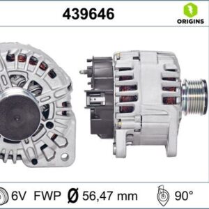 ALTERNATOR 14V 150A RENAULT CLIO III 05 10 CLIO IV 12 FLUENCE 10 KANGOO II 08 LAGUNA III 07 15 MEGANE II 02 08 MEGANE III 09 15 MEGANE IV 16 DUSTER