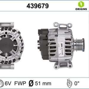 ALTERNATOR 14V 150A MERCEDES W203 W204 S204 W212 S212 C207 A207 B906