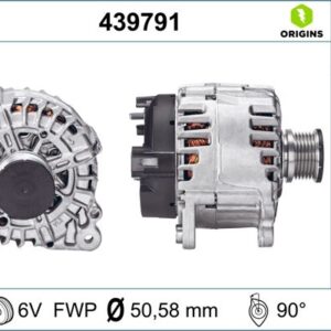ALTERNATÖR 140A GOLF VII-CRAFTER-AMAROK-TRANSPORTER T6-A3-LEON 1.6TDI-2.0TDI 13 03L903023L-03L903023LX