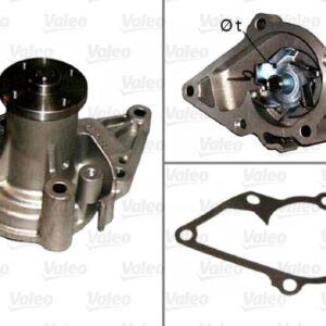 DEVİRDAİM SU POMPASI HYUNDAI ACCENT ADMIRE ERA 1.4L 1.5L 1.6L G4EE G4EB G4ED 01-10 / ELANTRA 01-  / GETZ 06-10 / MATRIX 01- / KIA CERATO 04-  / RIO