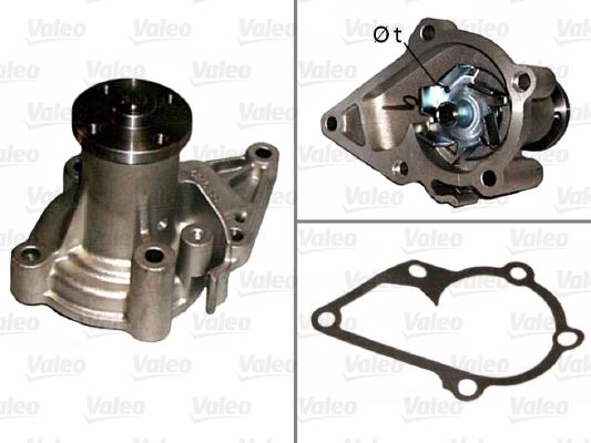 DEVİRDAİM SU POMPASI HYUNDAI ACCENT ADMIRE ERA 1.4L 1.5L 1.6L G4EE G4EB G4ED 01-10 / ELANTRA 01- / GETZ 06-10 / MATRIX 01- / KIA CERATO 04- / RIO