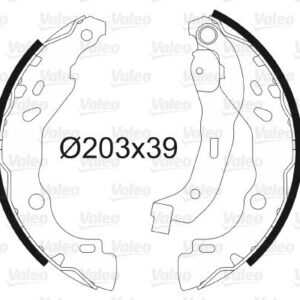 ARKA FREN PABUÇ BALATASI RENAULT CLIO II 98 CLIO IV 12 CLIO SYMBOL 02 SYMBOL III 13 DACIA SANDERO 08 LOGAN 06 SANDERO II 12 LOGAN II 12
