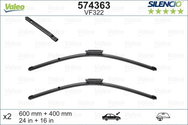 ÖN SİLECEK SÜPÜRGE TAKIMI PEUGEOT P301 CITROEN C ELYSEE 12 C3 PICASSO 10 17 DS3 10 15 RENAULT CLIO III 09 05 TALIA 00 FLUENCE 09 600 400