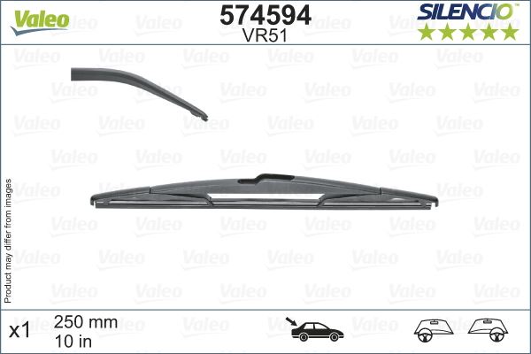 ARKA CAM SİLECEK SÜPÜRGESİ OPEL ASTRA K 15 21 INSIGNIA B 17 250mm