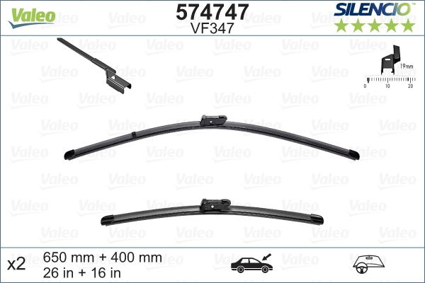ÖN SİLECEK SÜPÜRGE TAKIMI OPEL ADAM 12 19 PEUGEOT PARTNER 08 P208 P2008 03 12 19 CITROEN BERLINGO 8 C3 16 FIAT EGEA 16 FIESTA 09 17 650 400 X-TRM