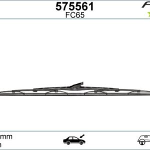 SİLECEK SÜPÜRGESİ 65cm x1 NORMAL TİP FİRST ÜNİVERSAL