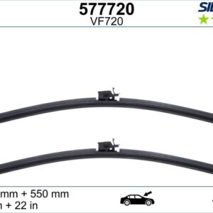 SILECEK SUPURGESI TAKIMI 550mm / 550mm MERCEDES W246 W205 S205 C205 A205 N293 X253 C253