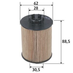 YAĞ FİLİTRESİ ASTRA G-H 98   CORSA B-C-D 96   MERIVA 04-10 1.0-1.2-1.4 XE-XEP