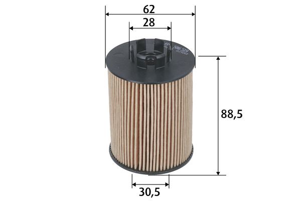 YAĞ FİLİTRESİ ASTRA G-H 98 CORSA B-C-D 96 MERIVA 04-10 1.0-1.2-1.4 XE-XEP