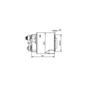 MARŞ OTOMATİĞİ ELEKTROMANYETİK D7E1 CLIO III-MODUS 1.2 16V 05 -TWNG 182722