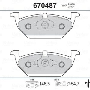 GDB1357 ÖN BALATA GOLF IV BORA 97-6.05 POLO 99 OCTAVIA 97 LEON TOLEDO 99-06 IBIZA 02 AUDI 1J0698151A-1J0698151B-6R0698151A