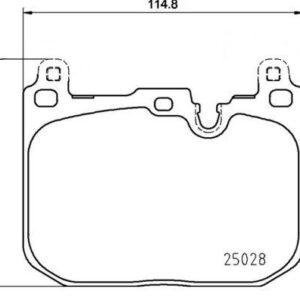FREN BALATASI ON BMW F40 F44 F48 F39 MINI CLUBMAN F54 F56 COUNTRYMAN F60 M SPORT 34106889266-34206885600
