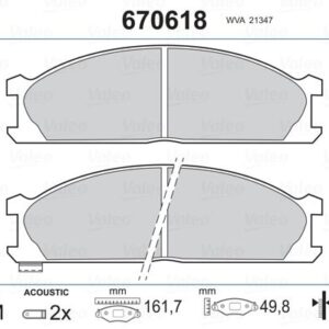 DİSK FREN BALATASI ÖN NAVARA 1990 NP300 2008 PATHFINDER 1986-2004-PICK UP 1985 TERRANO I 1986-199 410603S590-D10602S790-41060V7090