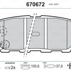 ARKA BALATA NISSAN XTRAIL 2.0-2.2DCI 01 INFINITI FX35 3.5 03 FX45 4.5 03 GRAND VİTARA 2.4 09 440608H385-44060AM485-WVA23814