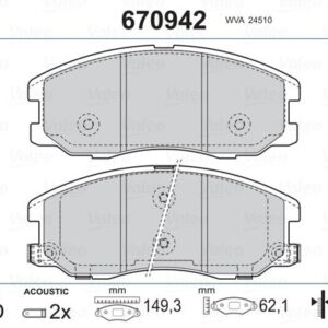 ÖN BALATA ANTARA 2.4-3.2 V6-2.0 CDTI 05/06  CAPTİVA 06.06