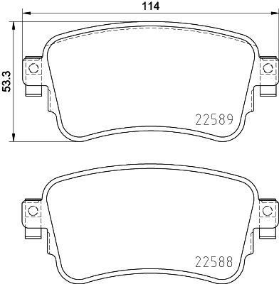 ARKA FREN BALATASI ZAFIRA LIFE 19 VIVARO C 19 JUMPY III 16 EXPERT 16 TOYOTA PROACE 16 290 mm 1617936880-1673603880-SU001A6136