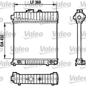 MOTOR SU RADYATORU MERCEDES M111 W202 S202 W210 S210 KLIMASIZ