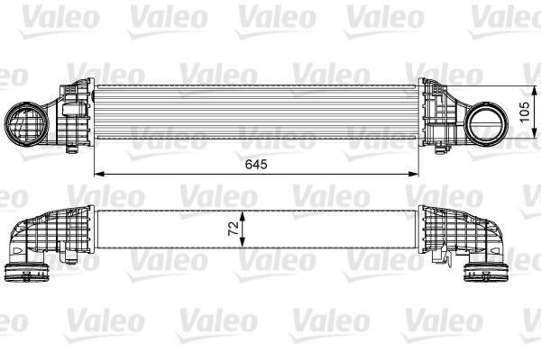 TURBOSARJ RADYATORU MERCEDES W211 S211 C219