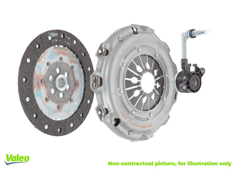 3 LÜ DEBRİYAJ SETİ BASKI DİSK RULMAN TRANSİT CONNECT 1.8TDCI 75-90PS 03-13