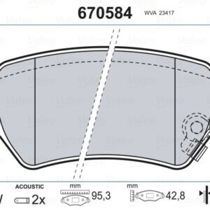 ARKA BALATA ASTRA G 98 ASTRA H 05 MERIVA 03 ZAFIRA 00 COMBO 02 FTE KIRMIZI KUTU
