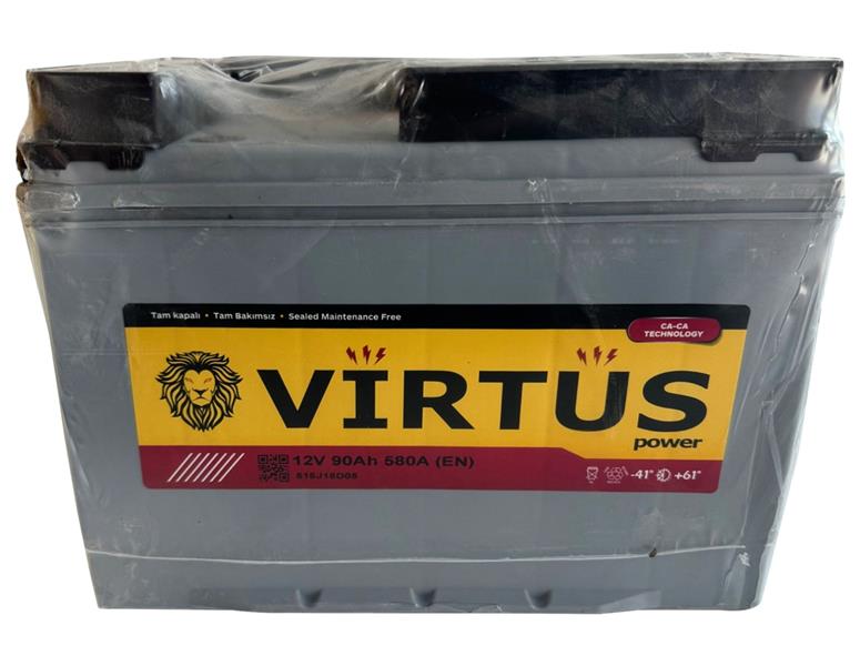 AKÜ 12 V 90 Ah. TAM KAPALI SMF N70 KUTU 303x177x222